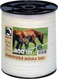 Páska bílá standard 2cm/400m