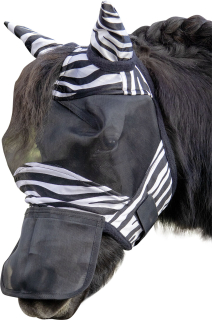 Maska HKM Zebra Shetty