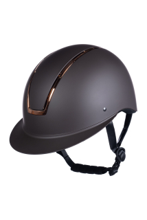 Přilba HKM Lady Shield M hnědá