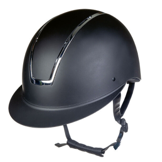 Přilba HKM Lady Shield černo/stříbrná