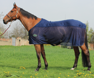Deka síťová+fleece Kentaur 145 šedá